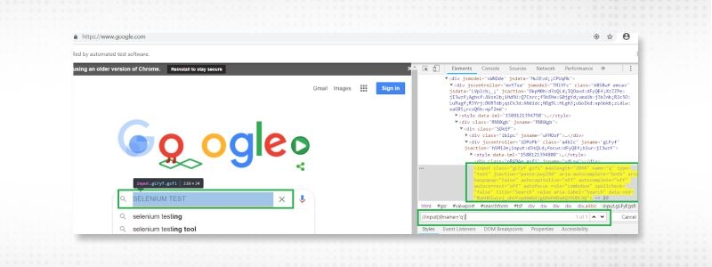 Selenium Commands on Comples WebElements(1)