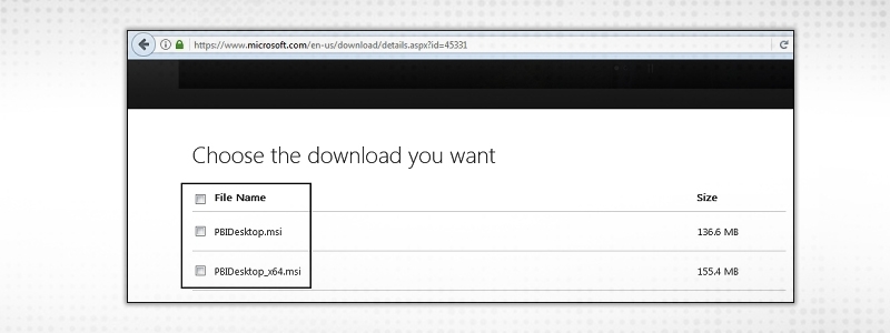 Installation of Power BI